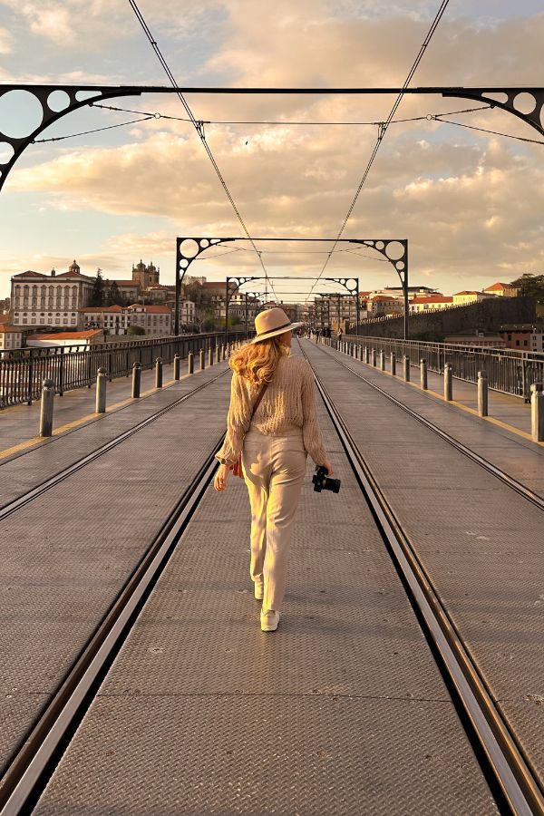 Dom Luis I bridge is the most instagram snapped spot in Porto