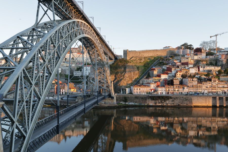 Dom Luis I bridge is the most visited place and on every Porto Itinerary